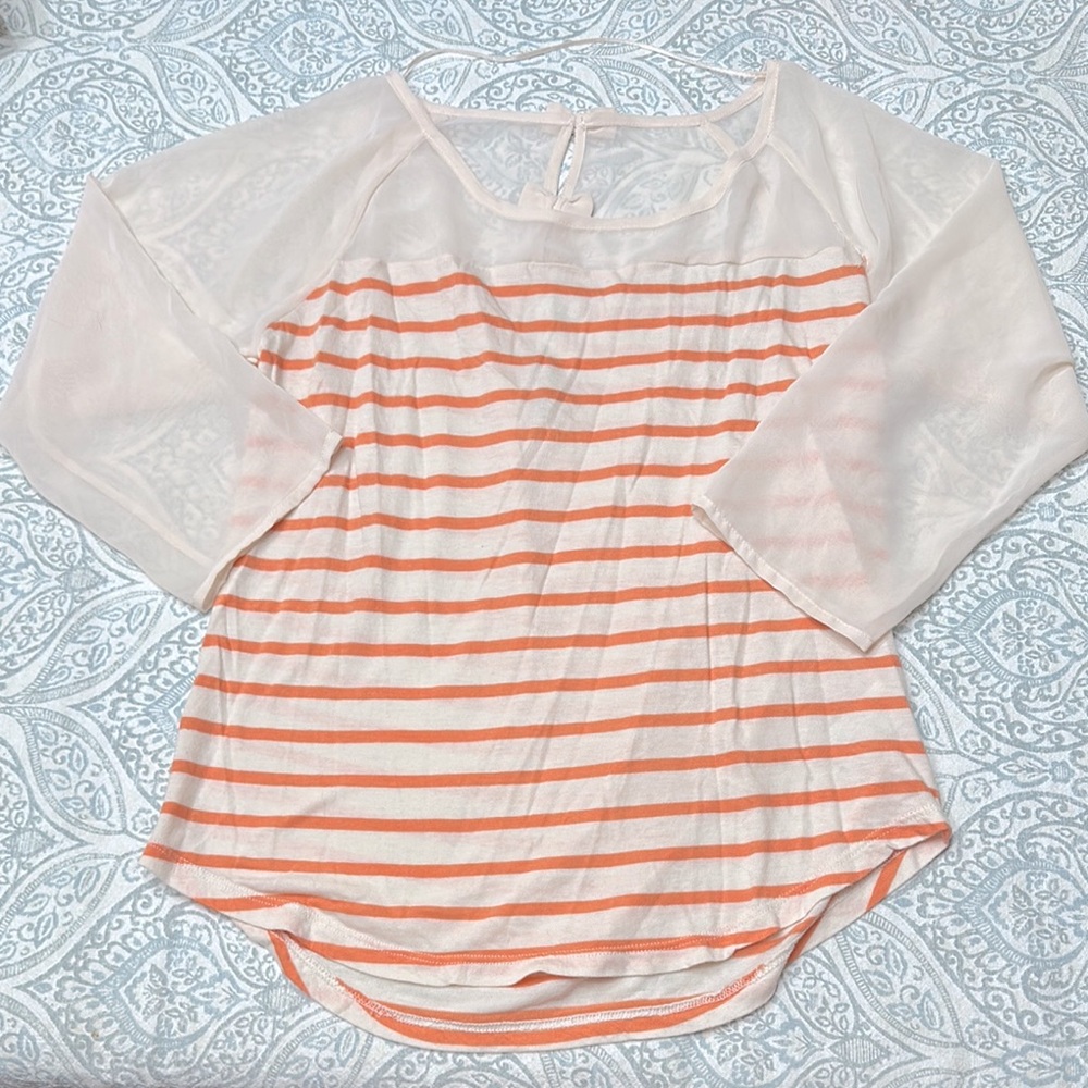 LC Lauren Conrad Striped Top
